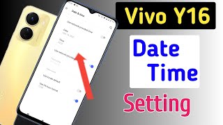 How to set date and time in Vivo y16  Vivo y16 me time set kaise kare  date setting [upl. by Berg]