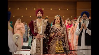 Mini amp Taj  Punjabi Sikh Wedding Highlights [upl. by Lexi742]