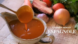 Espagnole Sauce History Origin and How To Make It Step By Step [upl. by Assil]