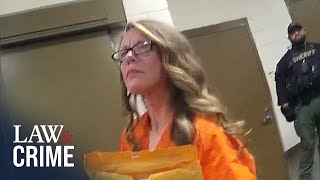 Bodycam Lori Vallow Daybell Gets Booked into Arizona Jail on Murder Charges [upl. by Drofwarc122]