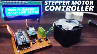 Control Stepper Motor with Arduino  Tutorial [upl. by Waylon420]