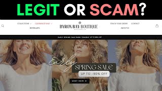 Byron Bay Boutique Review  Legit clothing Store Or Scam [upl. by Eram281]