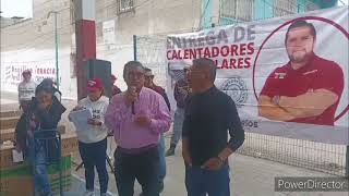 ENTREGA DE CALENTADORES SOLARES Y TINACOS EN SANTA ROSA [upl. by Festa]