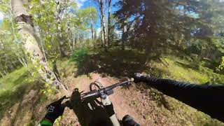 Downhill MTB  Brakeless at Moose Mountain [upl. by Travax]