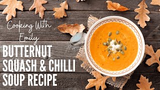 HOW TO MAKE BUTTERNUT SQUASH SOUP RECIPE  Store Cupboard Recipes [upl. by Ikcaj257]