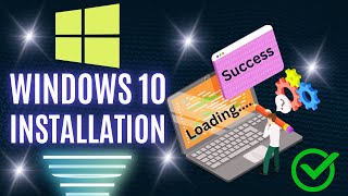 windows 10 installation step by step [upl. by Akehsyt385]