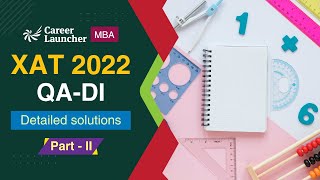 XAT 2022 Part  2 QADI Detailed Solutions By Vipul Birla  Career Launcher [upl. by Tor]