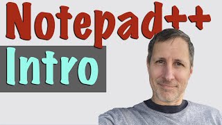 Notepad Text Editor Intro for Beginners [upl. by Olnee600]