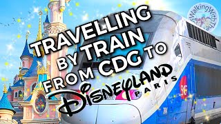 How to Travel by Train from Charles De Gaulle Airport to Disneyland Paris [upl. by Lowenstern844]