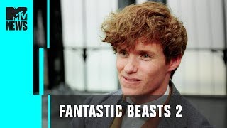 Eddie Redmayne amp Fantastic Beasts 2 Cast Take You BTS  MTV News [upl. by Susanna]