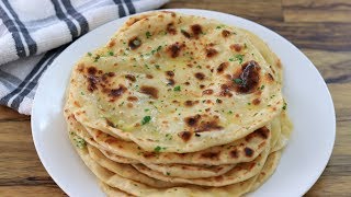 Quick and Easy Flatbread Recipe No Yeast [upl. by Enidaj]