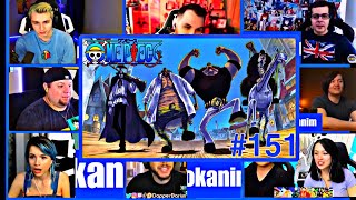 One Piece Episode 151 Reaction Mashup [upl. by Hurless]