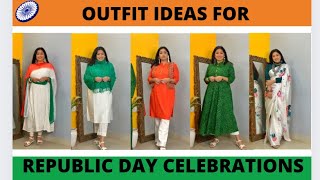 Outfit Ideas For Independence Day Celebrations Independence Day Theme Kitty Party [upl. by Amrac]