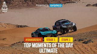 Ultimate Top moments  Stage 1  Dakar2024 [upl. by Enahpets]