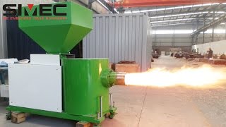 SIMEC Wood Pellet Burner [upl. by Naivatco728]