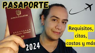 ¿Como SACAR el PASAPORTE Colombiano FÁCIL en el 2024 [upl. by Puglia]