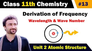 Derivation of Frequency Wavelength and Wave number class 11 [upl. by Ireg]