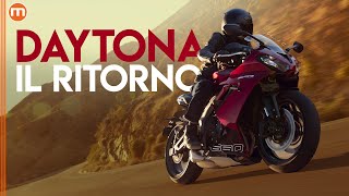 Triumph Daytona 660  Torna la SPORTIVA ma è quasi tutta NUOVA [upl. by Merton985]