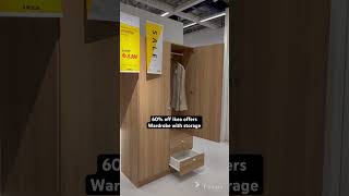 IKEA offersikea wardrobe ikea storage rack ikea clothes rack by walkinthrough [upl. by Salb587]