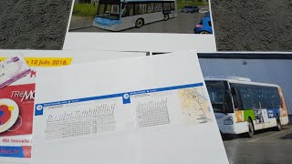 présentation guide horaire ligne urbaine du réseau tréma bus Mâcon ligne D [upl. by Bitthia]