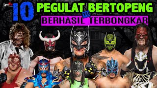 Oh Jadi Gini Wajah Alinya  10 PEGULAT WWE YG TERPAKSA MEMBUKA TOPENGNYA [upl. by Matusow213]