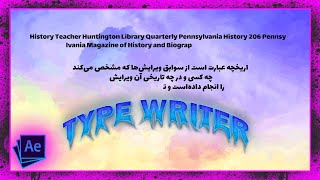 typewriter effect in After Effect LTR and RTL for Arabic Pashto Persian for more than 2 lines [upl. by Kaitlynn]