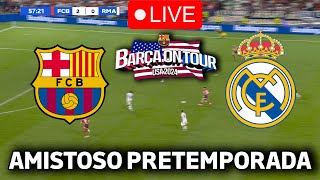 🔴EN VIVO  🔥BARCELONA REAL MADRID EN VIVO 🏆AMISTOSO PRETEMPORADA 2425🏆VERTICAL [upl. by Sachi886]