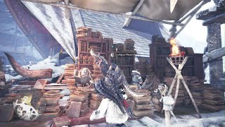 How to destroy frostfang barioth Monster Hunter World Iceborne [upl. by Ryann874]