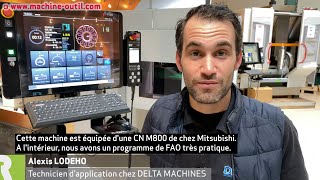 Comment programmer la machine délectroérosion à fil Mitsubishi MV1200R via la CN [upl. by Nierman]