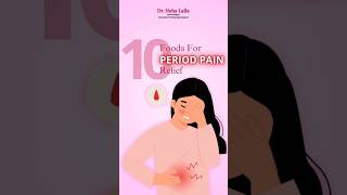 10 Foods for PERIOD PAIN relief  PERIODS CRAMPS relief  Food to relieve period pain [upl. by Fleisher277]