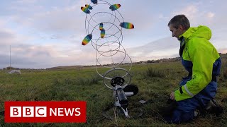 How spinning kites could power your home  BBC News [upl. by Oleusnoc628]