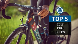 Top 5  Pro Road Bikes 2017 [upl. by Mcneil]