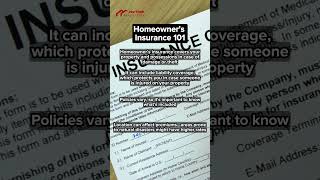 Homeowners Insurance 101 Essential Coverage Tips [upl. by Haggi259]