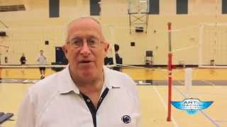 Penn State 3Step Blocking Drill  Art of Coaching VB [upl. by Aromas248]