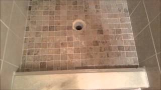 Tile Redi Shower Pan install [upl. by Allimaj632]