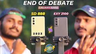 Galaxy S21FE SD888 vs Exynos 2100  COMPARISON [upl. by Kalie680]