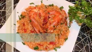 Risotto mit Garnelen  Italienisches Hauptgericht [upl. by Story636]