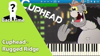 Cuphead  Rugged Ridge Piano Cover  Sheets [upl. by Temhem]