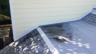 Ponding Water on Flat Roof  Build Up With Cold Process Modified Bitumen SA [upl. by Hoebart]