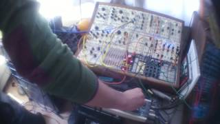 technosaurus microcon B makenoise rené mutable instrument clouds  eurorack modular synth [upl. by Lianne]