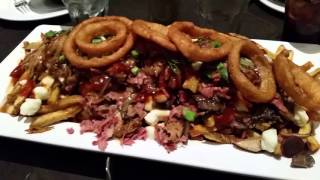 Restaurant Review All In Poutine At Lac Leamy Casino [upl. by Ahsatsan]