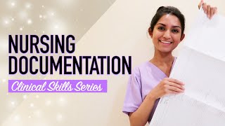 How to DOCUMENT your nursing notes  Clinical Skills Series [upl. by Zabrina]