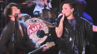 The Vamps ft Demi Lovato  Somebody To You Live The Ellen Show [upl. by Armillda]