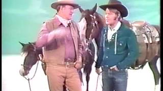 Glen amp John Wayne  The Glen Campbell Goodtime Hour 14 Sept 1971  John Waynes Career [upl. by Elyn]