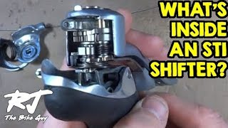 Whats Inside A Shimano STI Shifter How Do STI Shifters Work [upl. by Renaxela606]