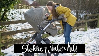 Unboxing and fitting the Stokke Winter Kit and Footmuff on the Stokke Trailz [upl. by Mano290]