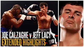 JOE CALZAGHE v JEFF LACY EXT HIGHLIGHTS  WORLD SUPER MIDDLEWEIGHT TITLE  THE QUEENSBERRY VAULT [upl. by Colet]