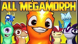 EVERY MEGAMORPH MAX LEVEL in SLUGTERRA SLUG IT OUT 2 [upl. by Bunow993]