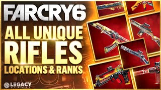 Far Cry 6  Every Unique Rifle Ranked  Plus Easy Location Guide [upl. by Harriman281]