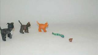 Plasticine Stop Motion Animation with Animals [upl. by Melinda]